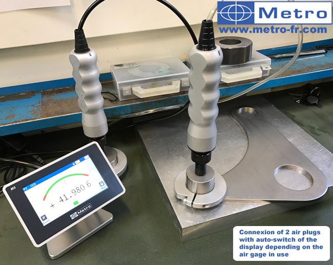 Display unit M1-M3 Air Gages