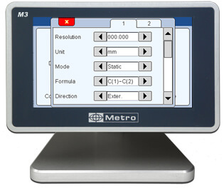 Fenêtre de configuration