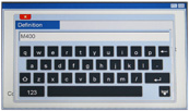 Clavier virtuel